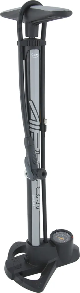 Support pour Pompe à Vélo Contec Air Support Sport Gris Montage Facile