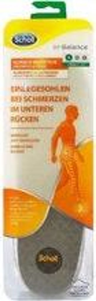 Scholl - Scholl In-Balance Lower Back Pain Relief Insole - Produktbild 