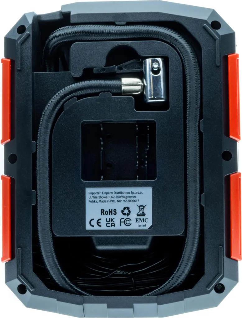 Mini compresseur 150 PSI avec écran LCD intelligent et débit de 35 L/min - 5