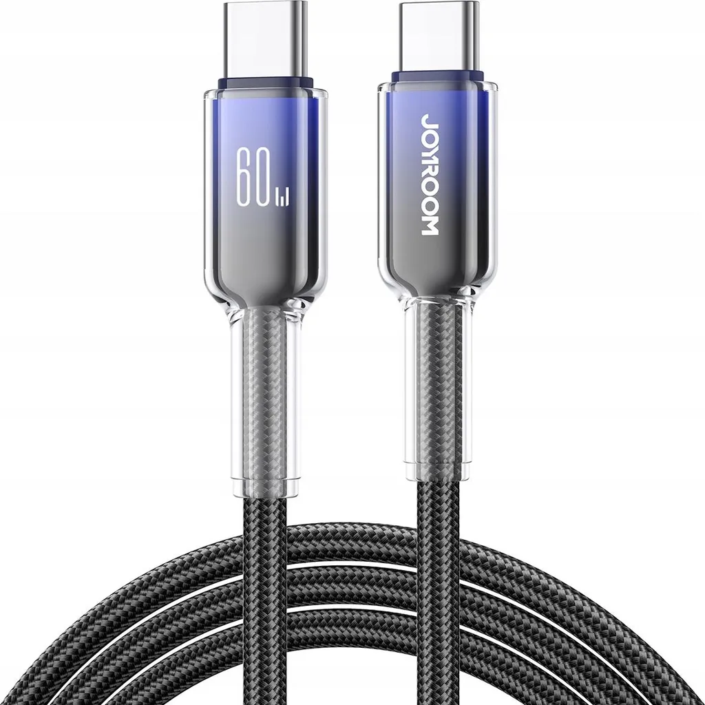 Cavo Joyroom S-A42: Mai più Senza Batteria. 60W di Vera Forza Nero