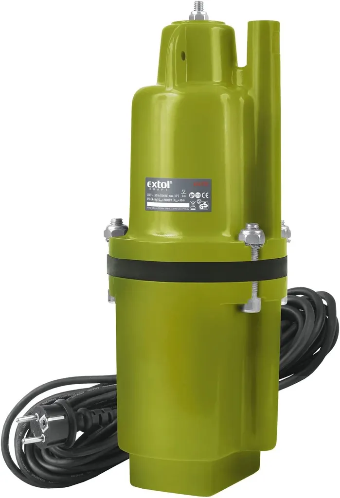 Pompe submersible pour puits profond et irrigation domestique 300W