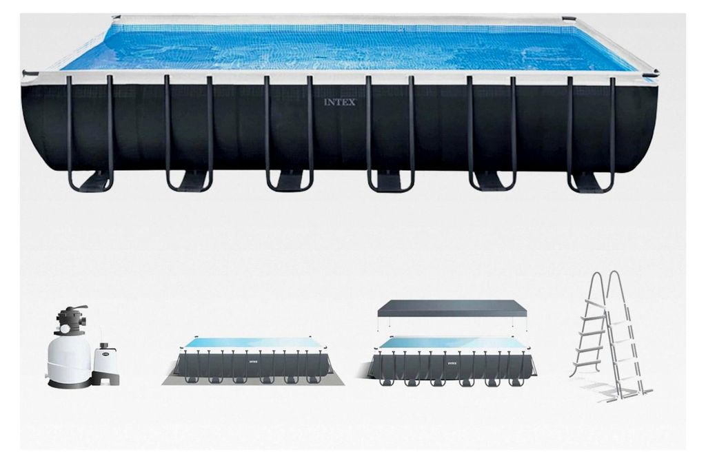 Rechteckiger Aufstellpool Ultra XTR, 732 x 366 x 132 cm