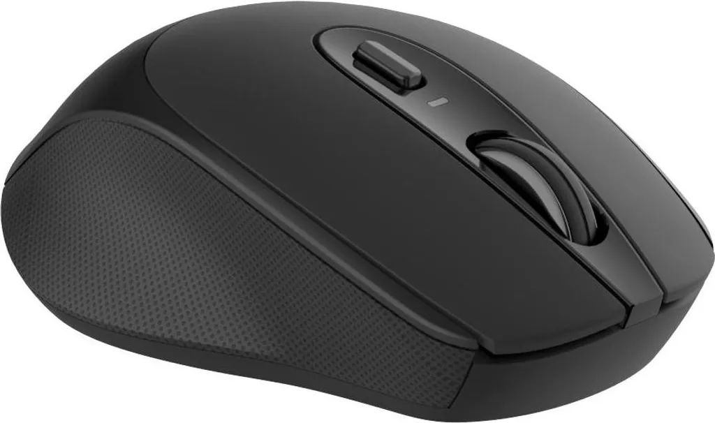 Souris optique sans fil ergonomique avec surface gomme et dongle USB - 7