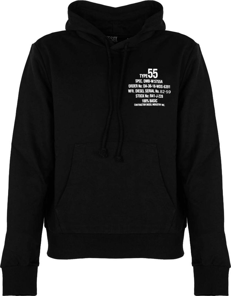 Diesel Kapuzenpullover mit Aufdruck A06500-00HAYT Mann