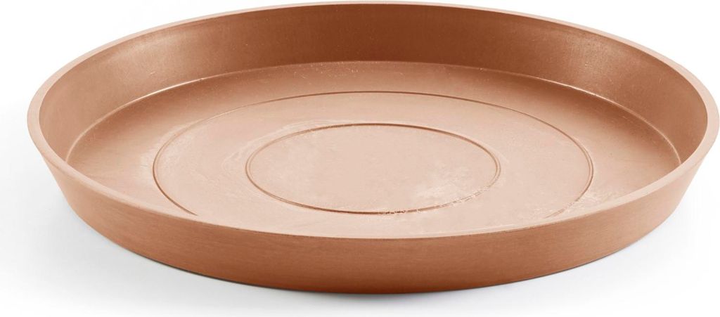 Ecopots Untersetzer rund 50 für Blumentopf - L 44,5 cm x B 44,5 cm x H 3,5 cm - Innen- und Außenbereich