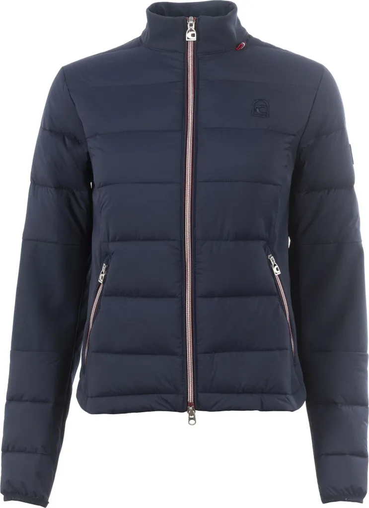 Veste de Sport Hybride pour Équitation et Extérieur Bleu Foncé T36