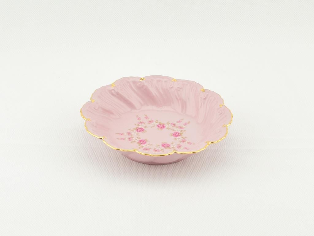 Schale Felicie 13,5 cm, Blumen, rosa Porzellan, Leander Produktbild 