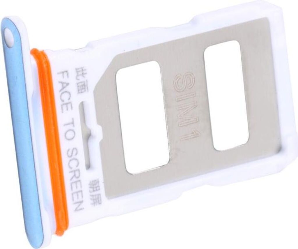 Simkartenhalter passend für Xiaomi 12T, 12T Pro (22071212AG, 22081212UG), Originalersatz, Blau