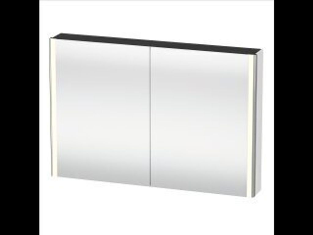 DURAVIT XS7114018181000 Spiegelschrank Xsquare XS7114 Weiß