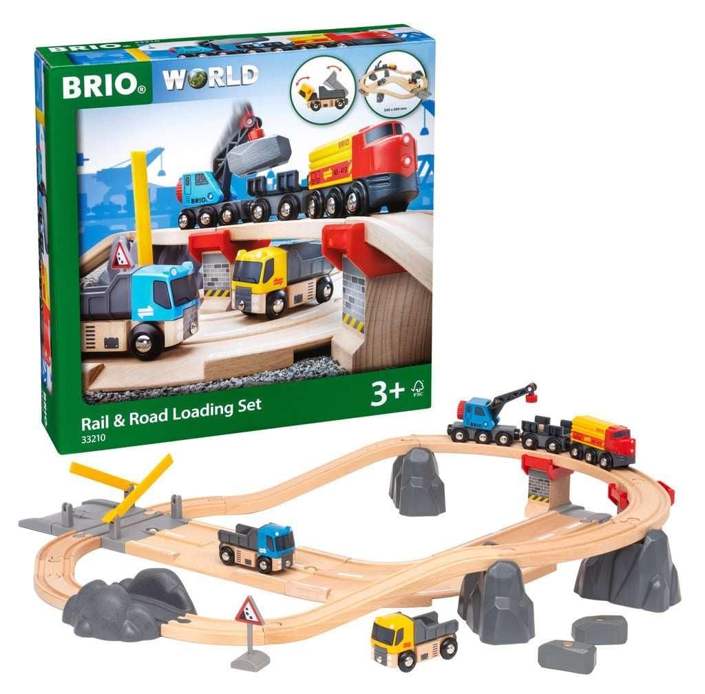 Steinverlade Set, Straßen & Schienen BRIO 63321000 Produktbild 