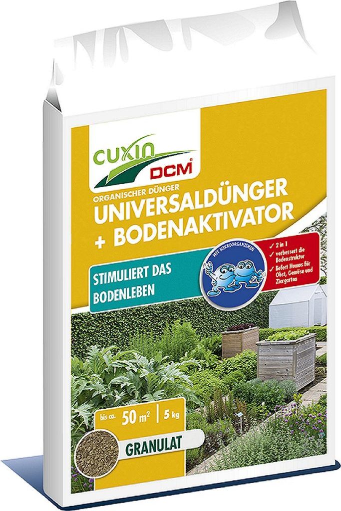CUXIN DCM Universaldünger + Bodenaktivator 5 kg Produktbild 