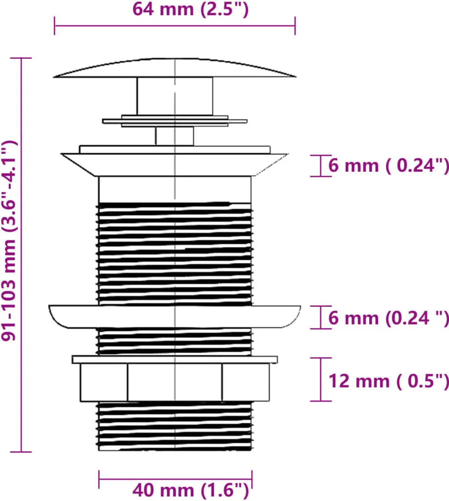 Set Lavabo in Vetro Temperato Trasparente con Rubinetto e Piletta - 11