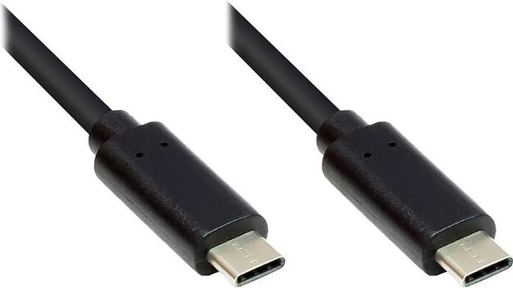 Good Connections GC-M0111 Good Connections USB 3.1 (Gen.1) Kabel USB-C schwarz 0,2m - 2