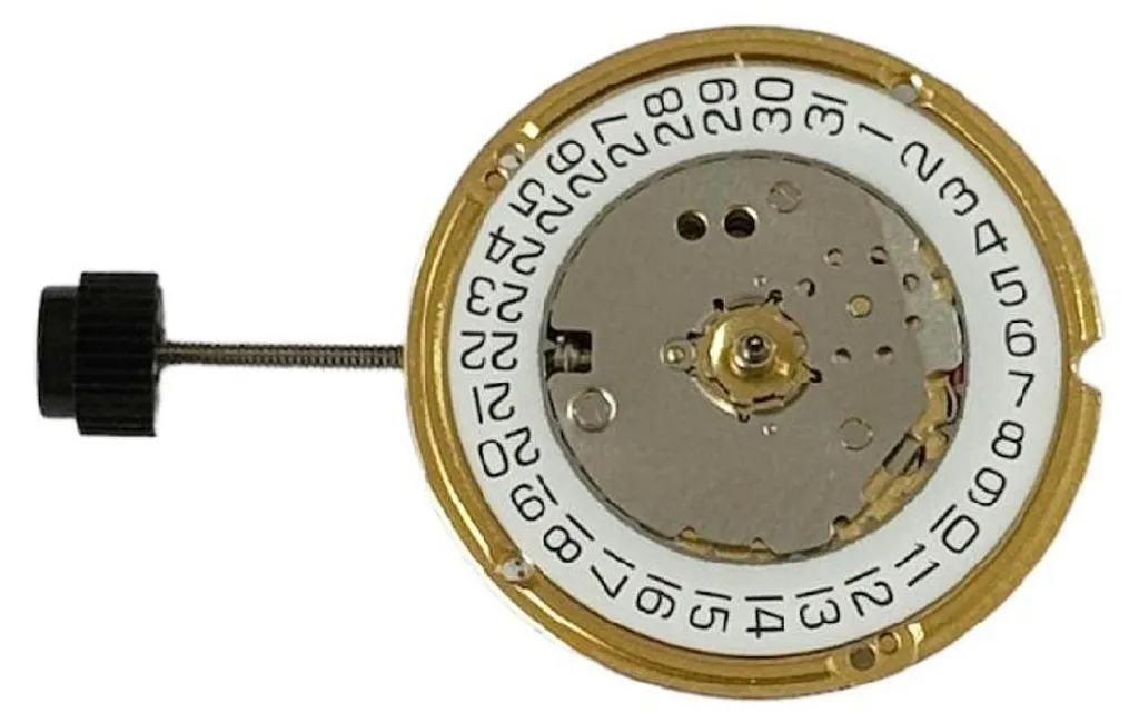 Mouvement ETA F04.111 Quartz Date 3h - Précision Suisse Calibre 8 3/4