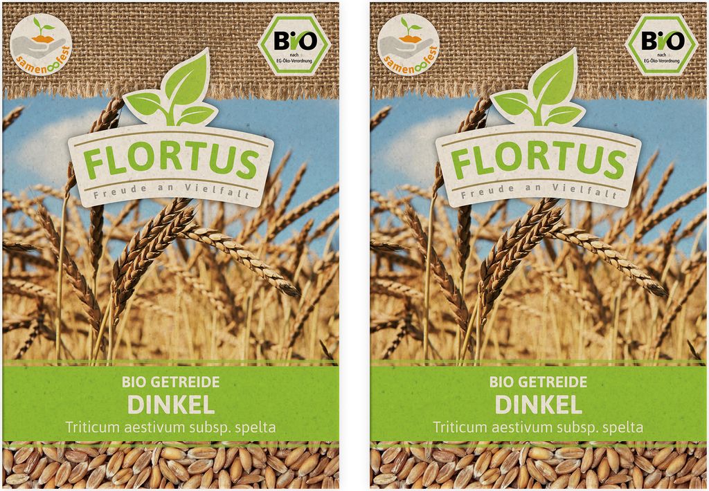 Dinkel | Getreidesamen von FLORTUS, Menge:150 g