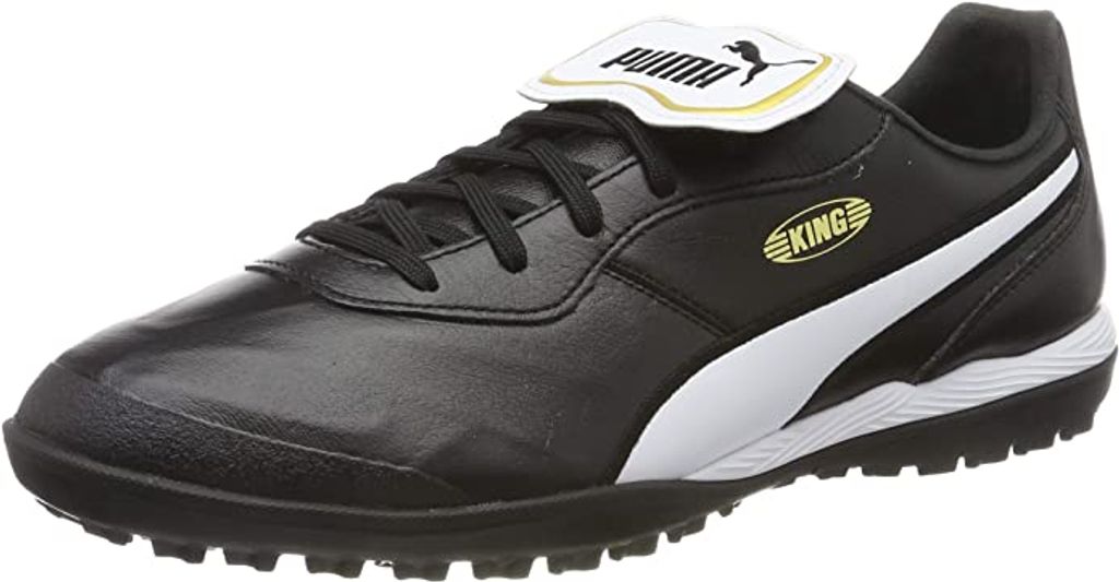 Puma Herren Fußballschuhe King Top TT - 105734, Farbe:Schwarz, Herren Schuhe:46.5