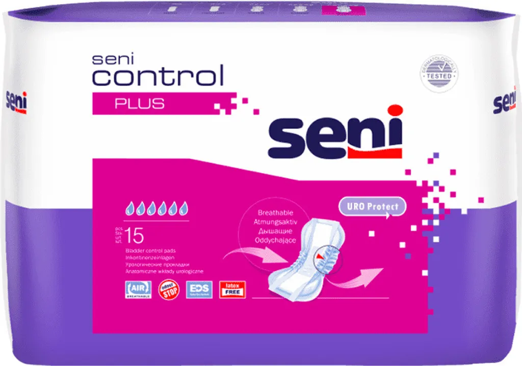 Seni Control assorbente per incontinenza plus 12X15 pz