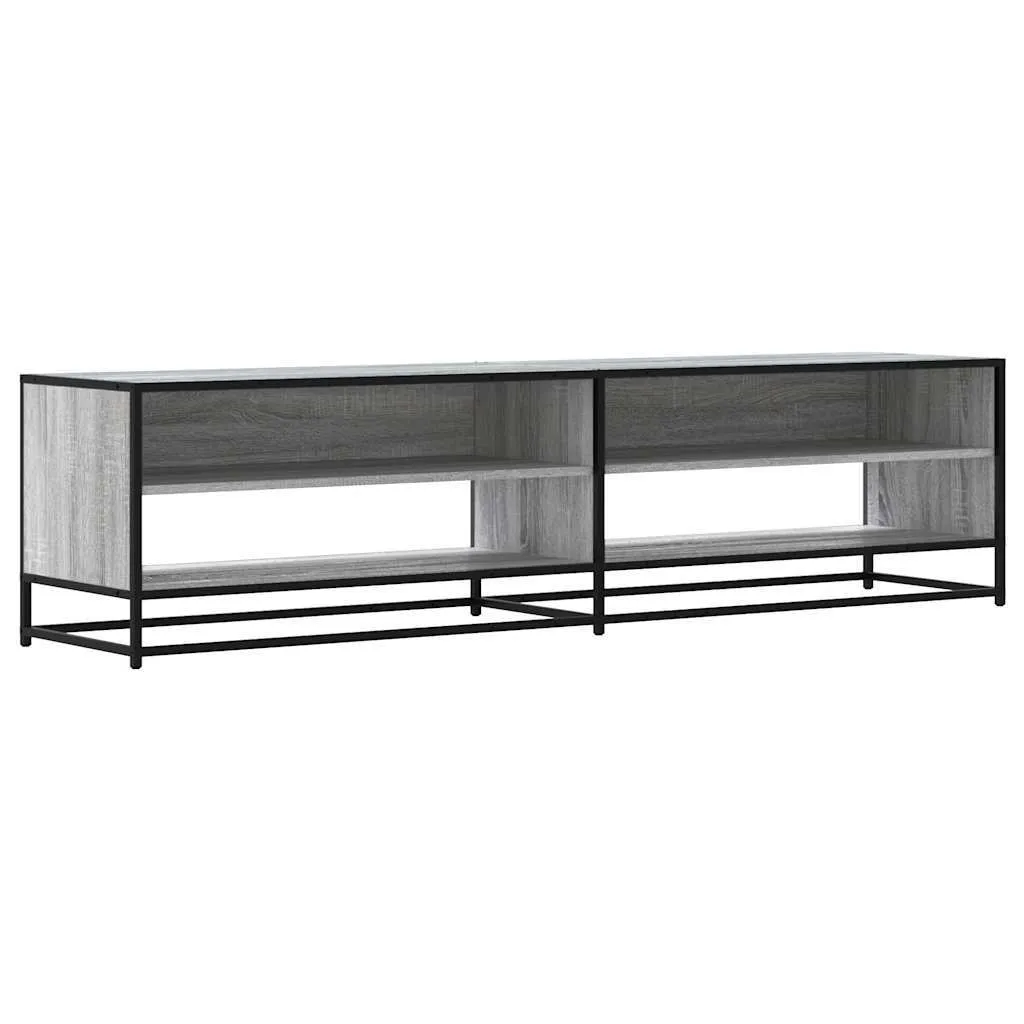 Porta TV Moderno 180,5 cm Grigio Sonoma - Design e Funzionalità