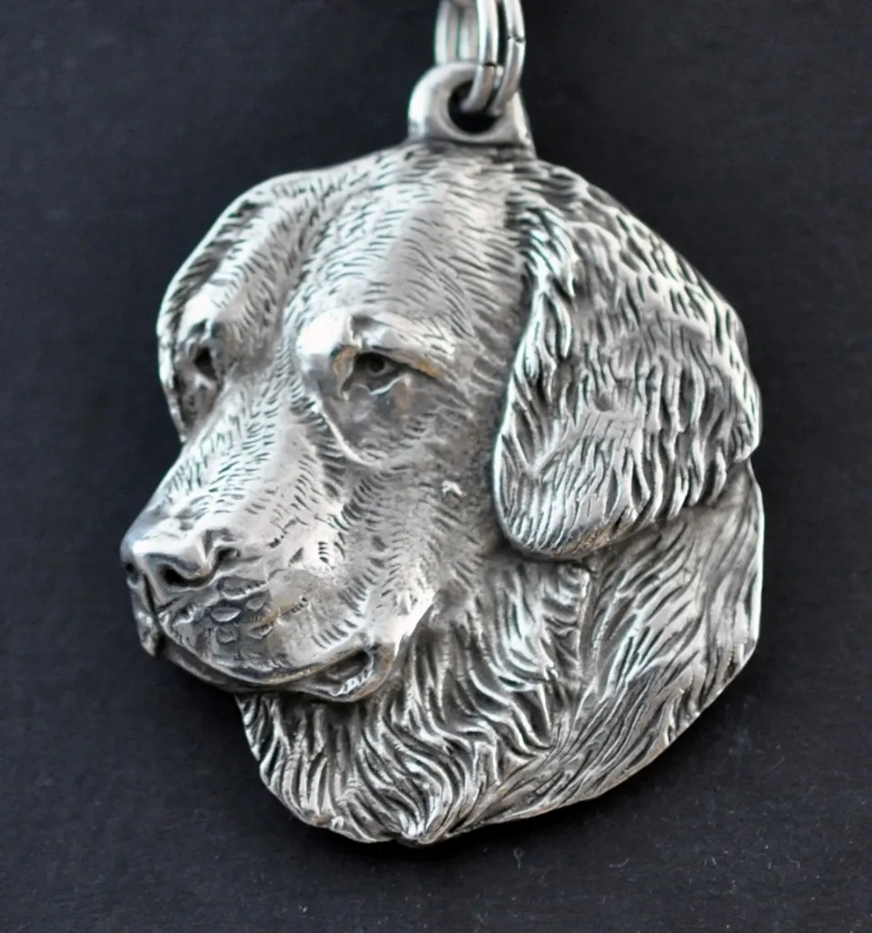 Cadeau Idéal Passionnés de Chiens : Collier Golden Retriever Art-Dog