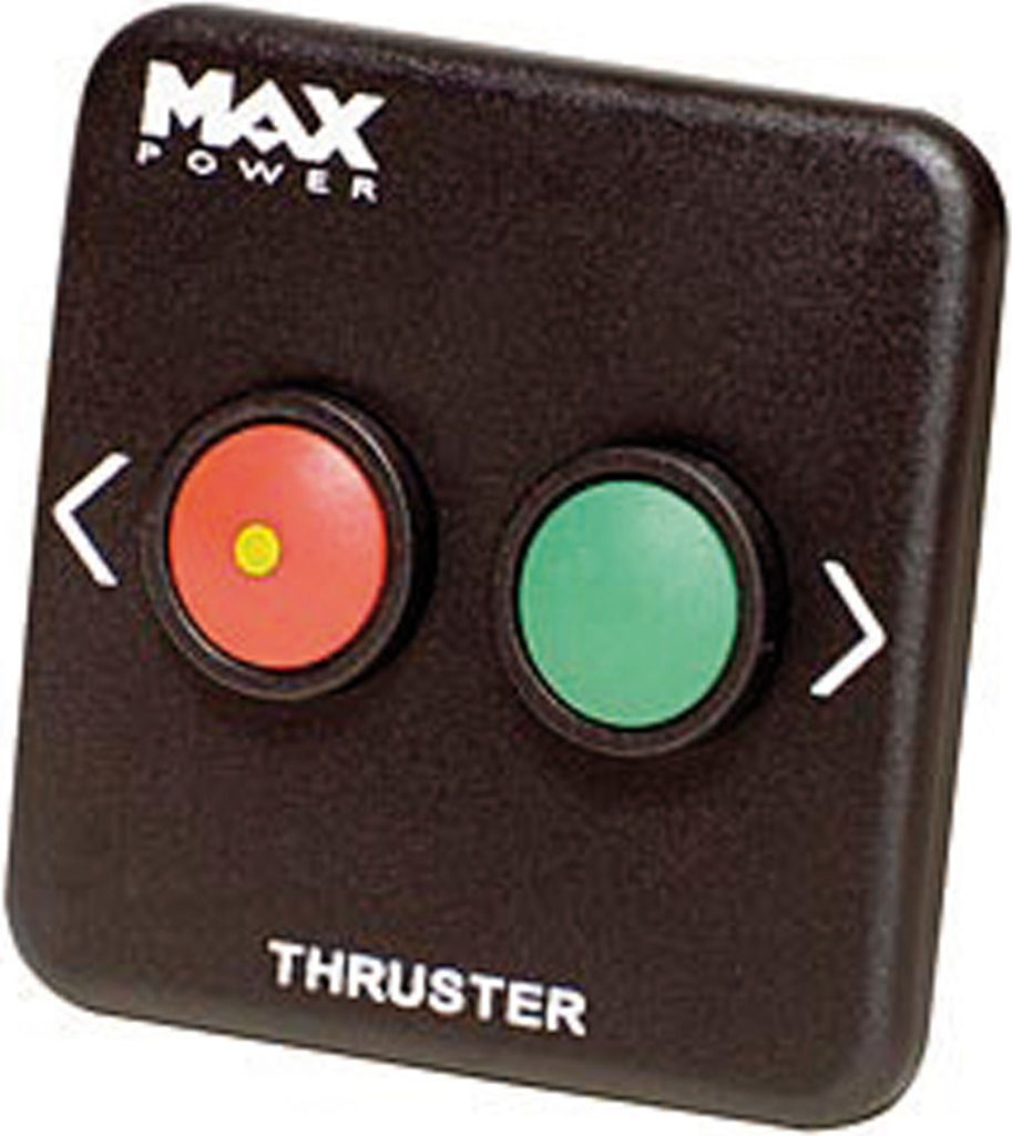 Max Power Drucktastenfeld 12/24 V schwarz