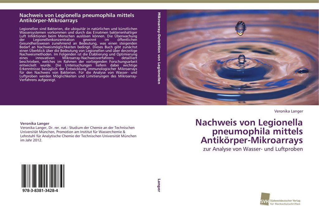 Nachweis von Legionella pneumophila mittels Antikörper-Mikroarrays