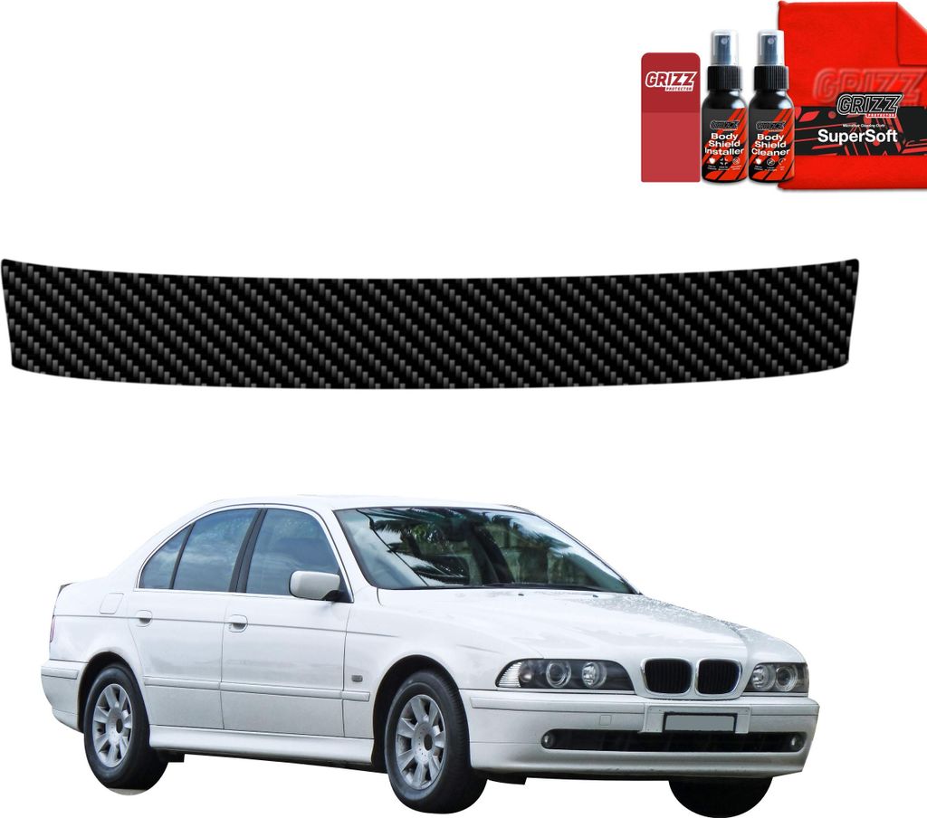 Kohlenstoff Schutzfolie Grizz Protector für Ladekante - BMW 5 E39 Sedan (1995-2003)