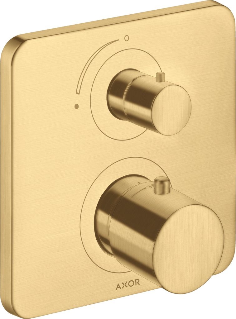 hansgrohe AXOR Citterio M Thermostat Unterputzmodell mit Absperrventil, 34705250