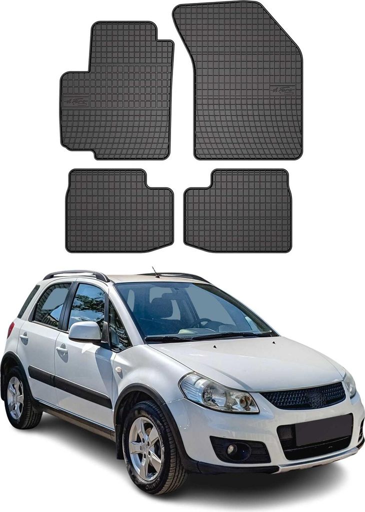 2006-2014 Suzuki SX4 tappetini TPE nero 4 pz Immagine del prodotto 