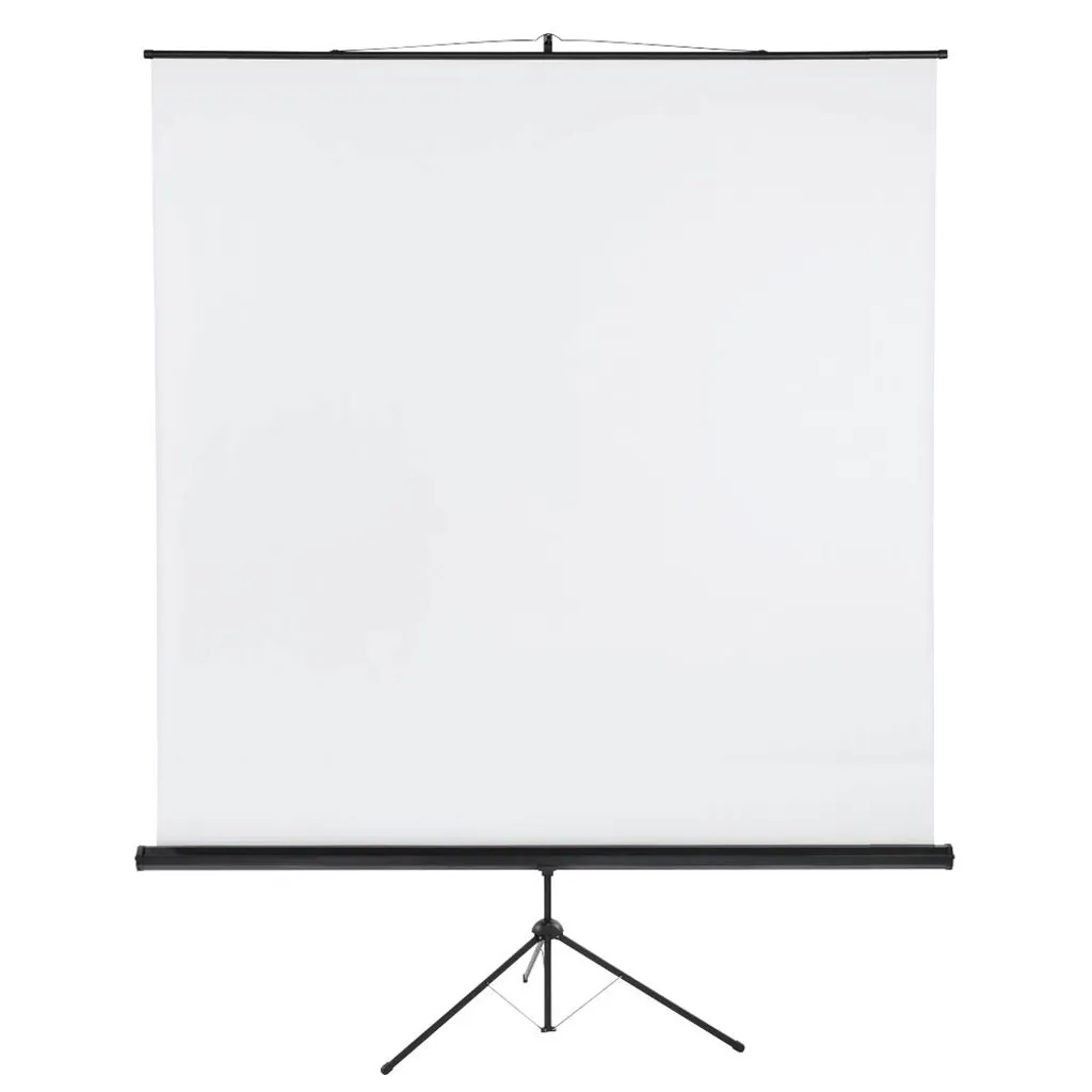 Écran de projection mobile 220x220 cm idéal pour vos présentations pro - 3