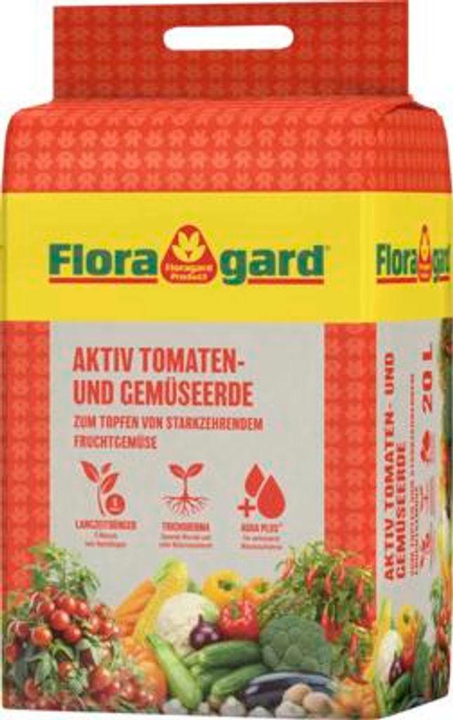 Aktiv Tomaten- & Gemüseerde Floragard 20 L Produktbild 
