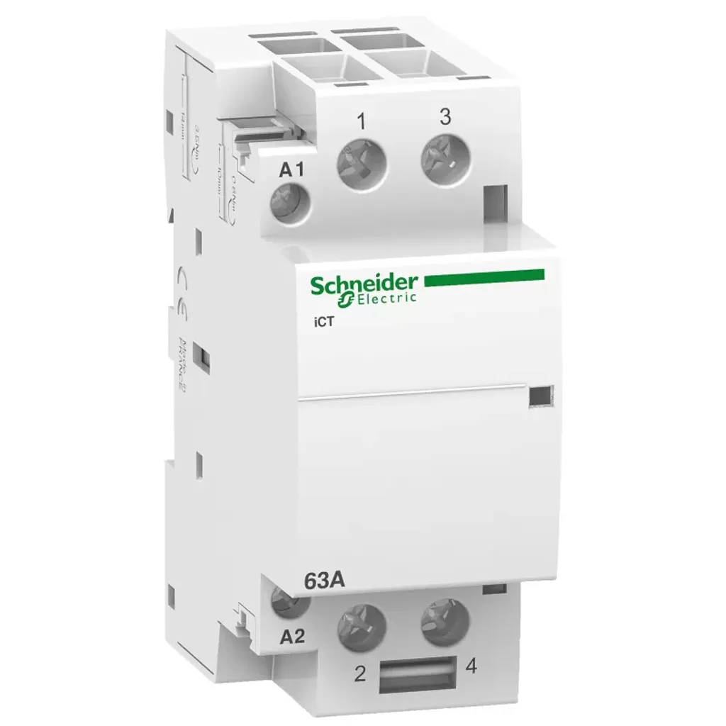 Contacteur pour chauffage et éclairage 63A 230V iCT A9C20862 Acti9 - 2