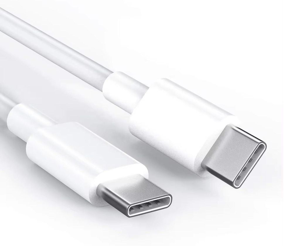 USB-C zu USB-C 3 meter Schnell-Ladekabel weiß 3m – USB-C Produktbild 