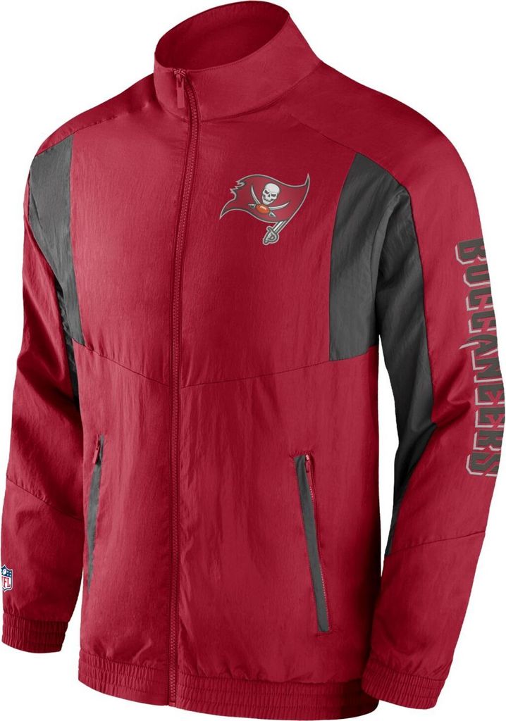 Tampa Bay Buccaneers Foundation Crinkle Track Jacket - XL