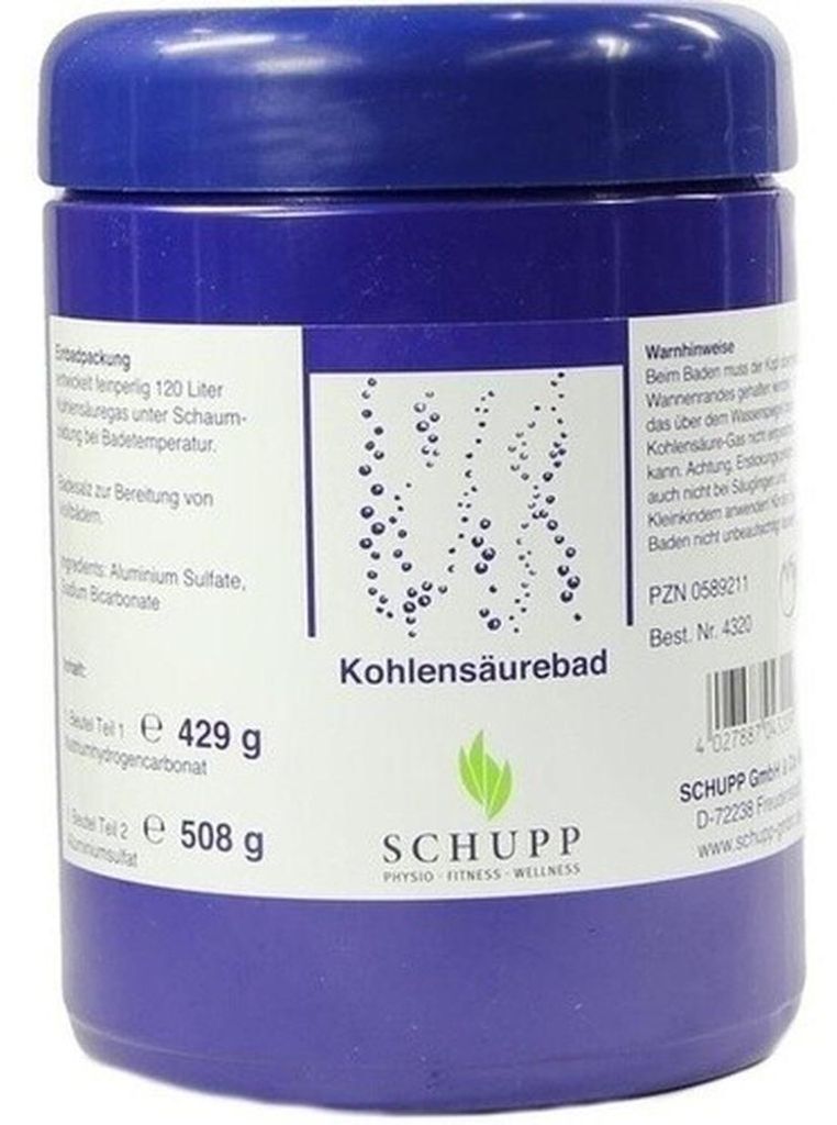 SCHUPP Koolzuurbad, 1 stuk. Badtoevoeging Productafbeelding 