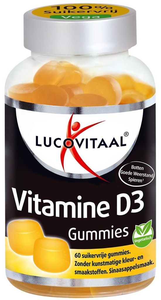 Vitamin D3 Gummibärchen zuckerfrei Produktbild 
