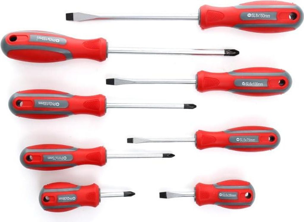 Kraft&Dele KD10252 8-teiliges Schraubendreher-Set