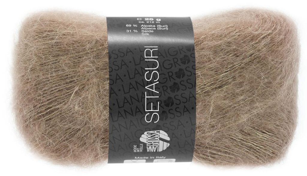 Lana Grossa - Setasuri 0004 nougat Produktbild 
