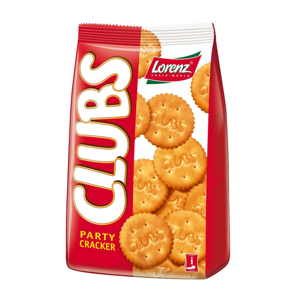 Lorenz Party Clubs jemné slané a křupavé krekry 200g Obrázek produktu