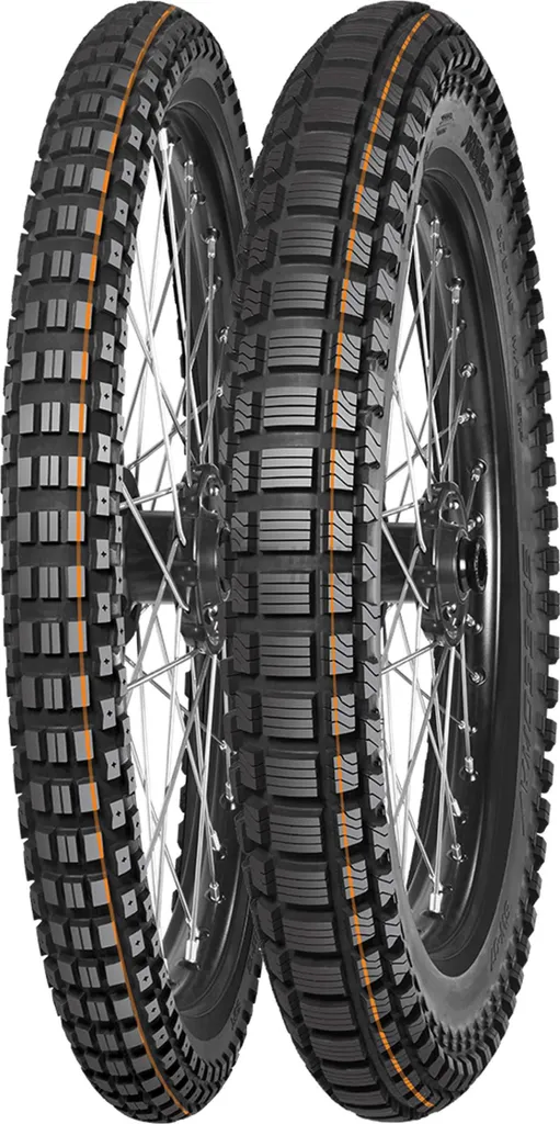 Pneu Mitas Speedway 3.75-19 61P avec Gomme Tendre Verte Haute Adhérence