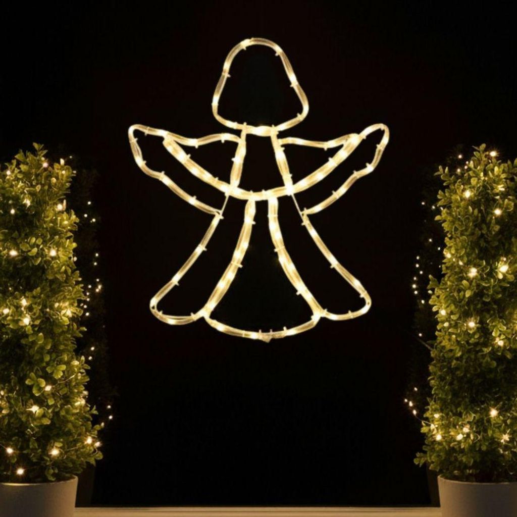 LED Fensterdeko Weihnachten mit Timer und Batterie Fensterbilder beleuchtet Weihnachtsdeko innen Deko Fenster Silhouette Beleuchtetes Fensterbild