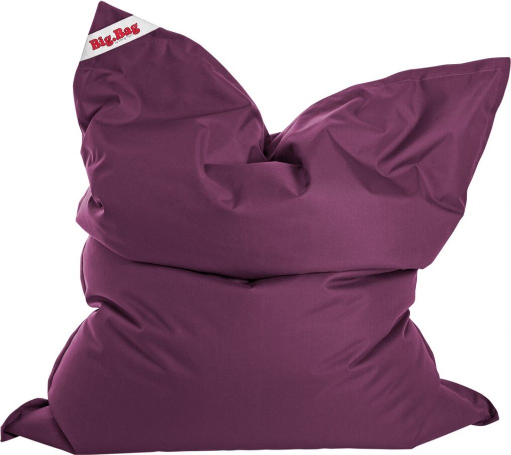 Sitzsack BigBag Brava, Größe ca. 130 x 170 cm, Aubergine