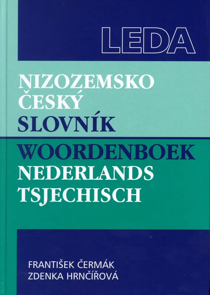 Grand Dictionnaire Bilingue Néerlandais Tchèque de Référence, Relié Noir