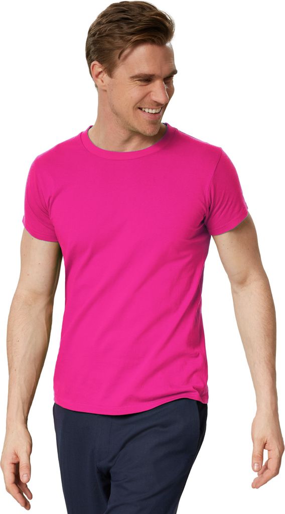 T-Shirt Männer - pink, S