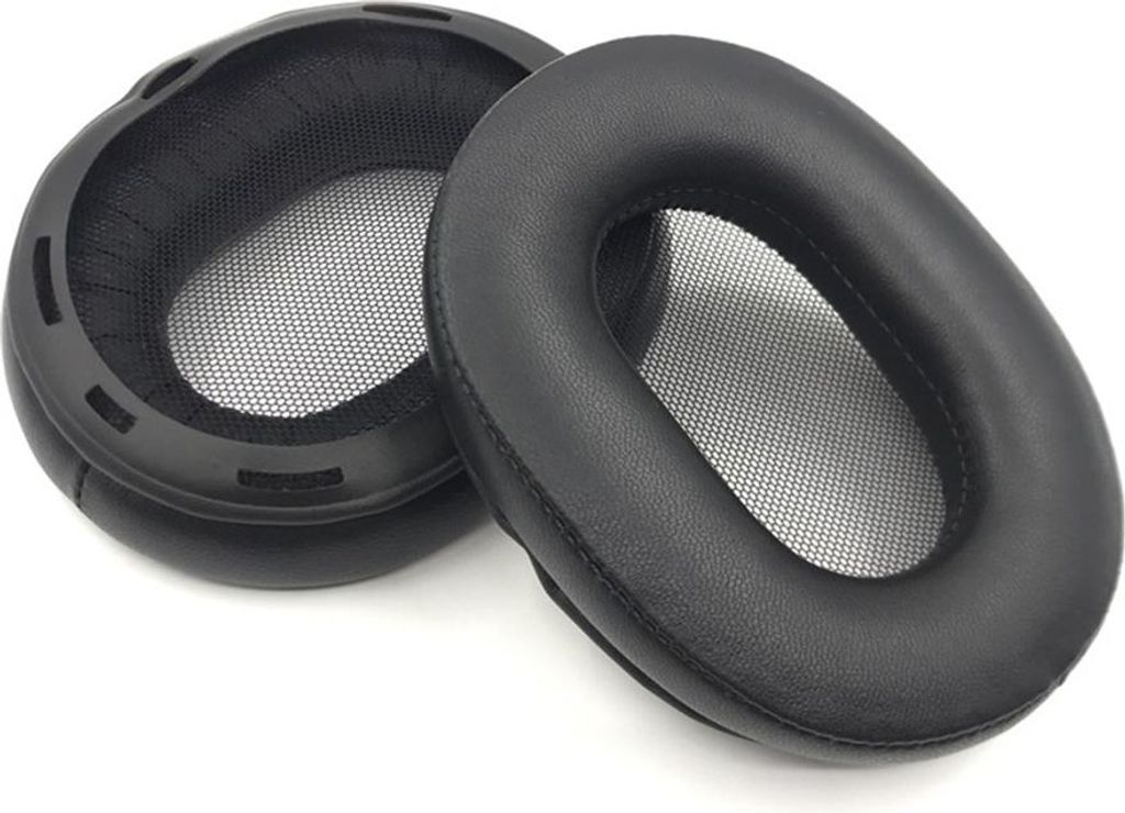 INF 2 Stk. Ohrpolster aus Schafsleder für Sony MDR-1R/1RMK2 Kopfhörer Schwarz