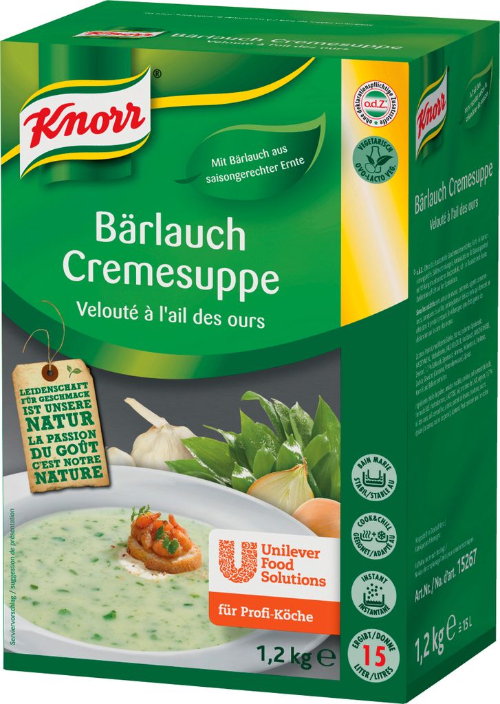 Zuppa di aglio selvatico Knorr Immagine del prodotto 