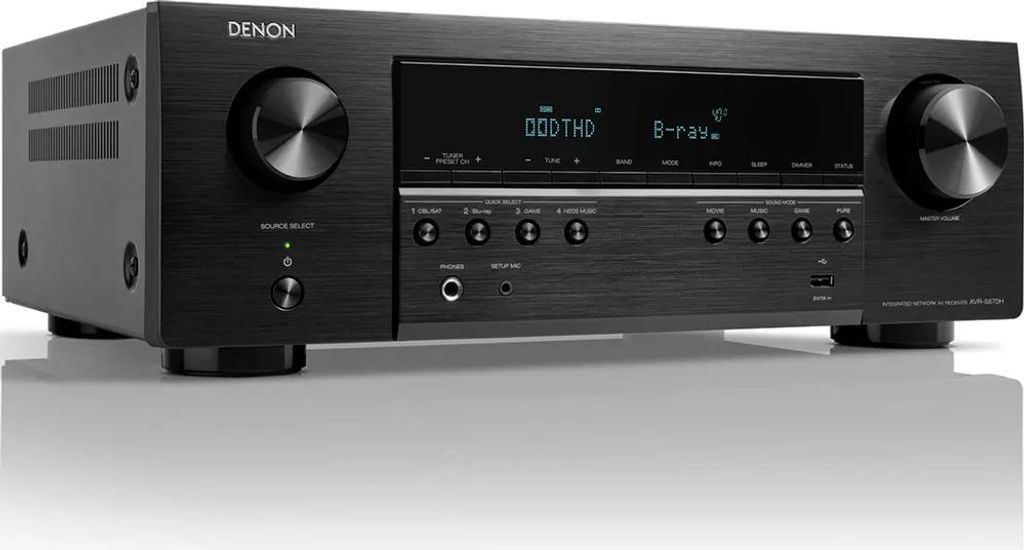 Denon Avr-s670h Video-linienverstärker Silber  Silber One Produktbild 