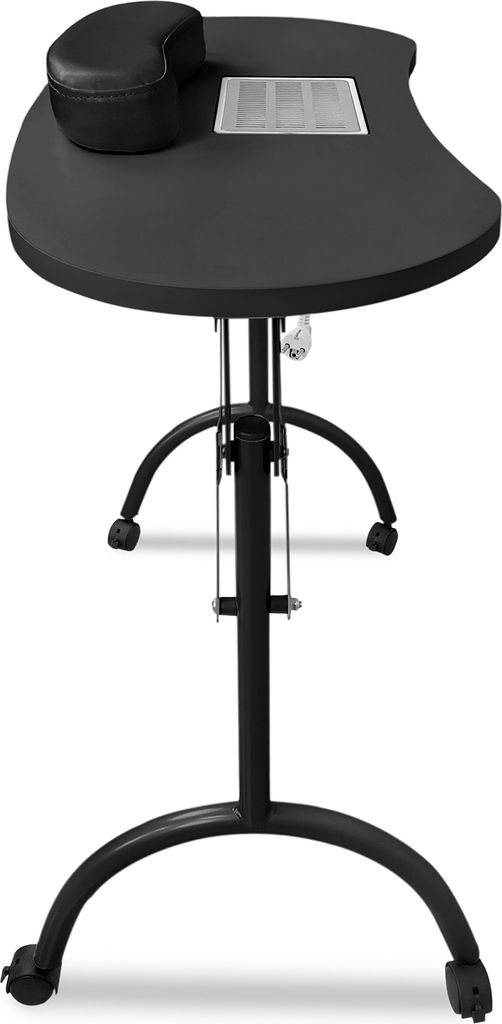 UISEBRT Skladací manikúrový stôl 98x44 x77 cm s prachovým Obrázok produktu 13