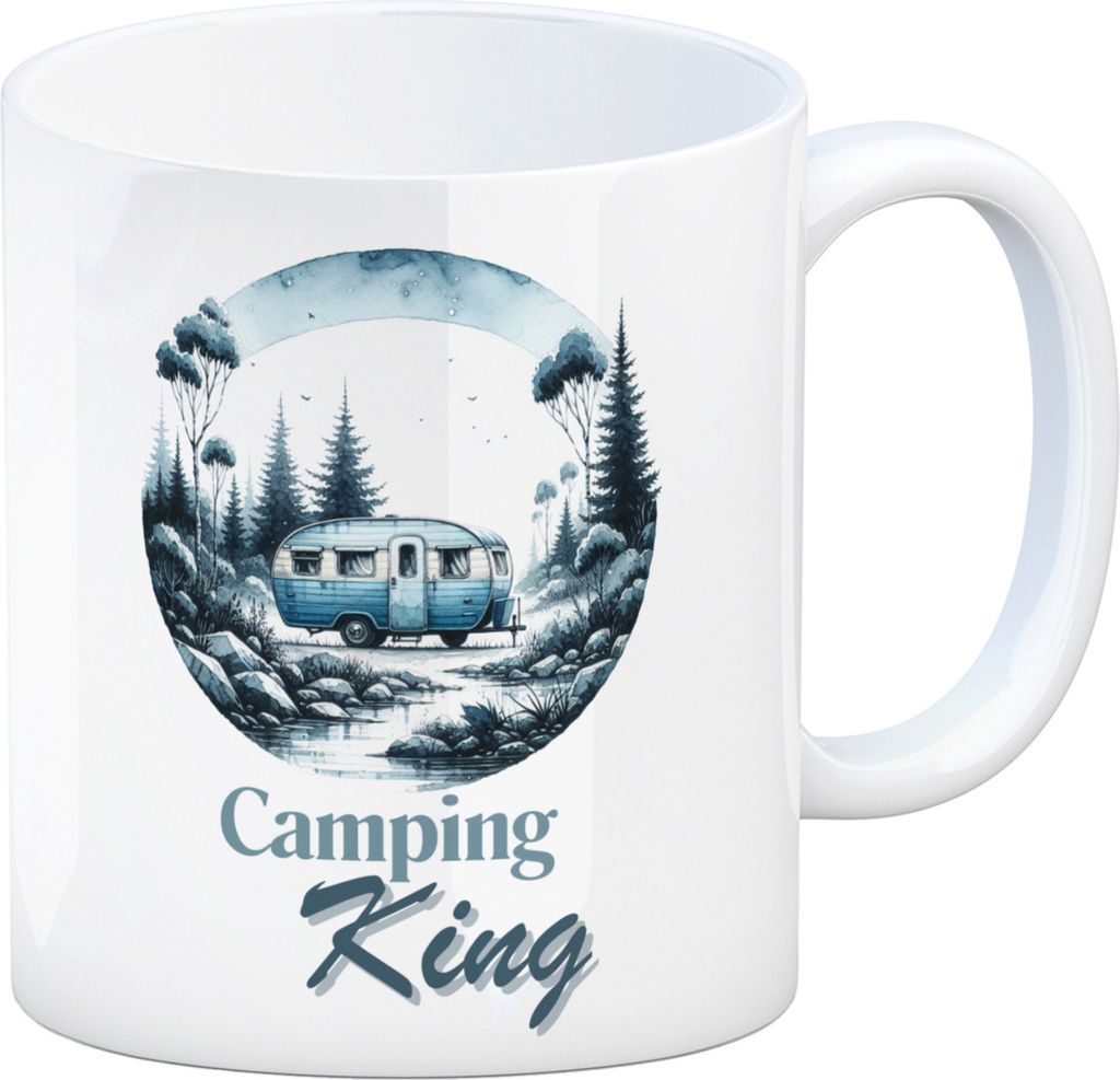 Camping King Wohnwagen Kaffeebecher