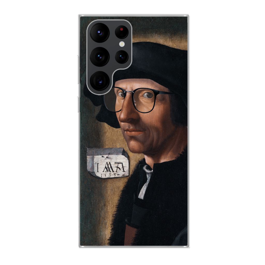 MuchoWow Handyhülle Schutzhülle Hülle für Samsung Galaxy S22 Ultra Kunst - Alte Meister - Jacob Cornelisz van Oostsanen Silikon Softcase Hand...