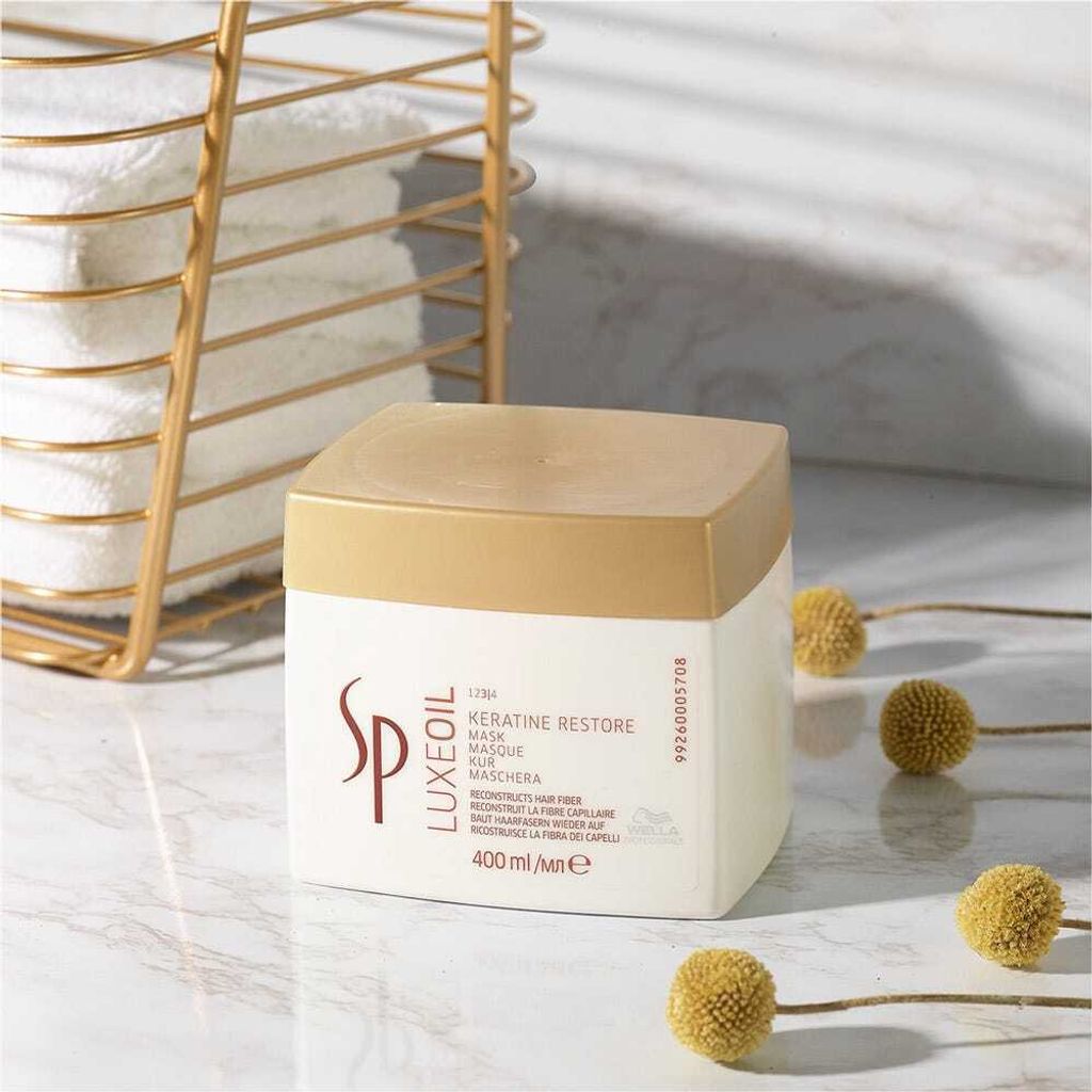 Wella SP Luxe Oil Keratin Restore Mask 400 ml Produktbild 5